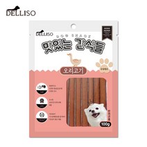 저렴하고 부드러운 국내산 강아지 영야간식 / 치즈 연어 소고기 양고기 오리 혼합, 1개, 오리고기