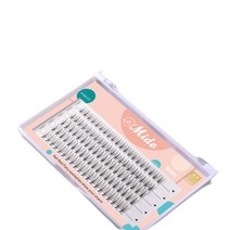 미도 인조속눈썹 부분 가닥 속눈썹 셀프 연장 자연스런운 가속눈썹 단품 시리즈, E형  9mm  1P (100모)