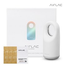 에어락(AirLac) 스타터 킷 스타일러 의류관리기 에어 휴대용 미니 소형 원룸, 벨벳 차밍 블랑