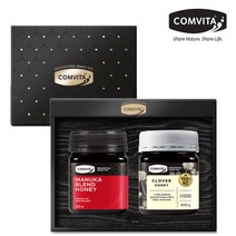 콤비타 마누카꿀 & 클로버꿀 세트(250Gx2병), 단품, 단품