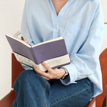 인디고 오피셜 2023다이어리 업무일지 월간회의 A5 먼슬리 15개월 수첩, 먼슬리 다이어리 라벤더