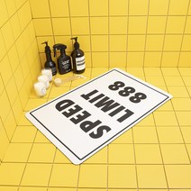84x84 3세대 빨아쓰는 욕실 주방 규조토 발매트, 888