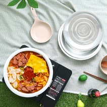 플라라 일회용 냄비 캠핑 알루미늄 포장 배달 용기, 플라라 일회용 감자탕 대(4L)