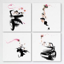 if629-멀티액자 웨딩카타고