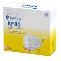 애니가드 공룡 웰빙 황사마스크 뉴 프리미엄 소형 KF80, 10개입, 10개