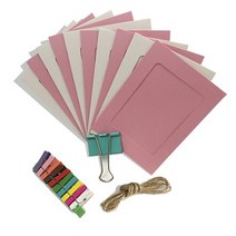 포토부스대여 10pcs diy 사진 프레임 종이 그림 벽 장식 결혼식 졸업 촬영보조용품, 사진 프레임-10, 3인치