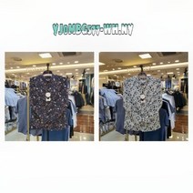 예작 정상 이태리 수입원단 수피마 프린트 캐주얼 일반셔츠 YJ0MBG577-WH.NY