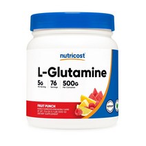 뉴트리코스트 엘 글루타민 500G 분말 플루트 펀치