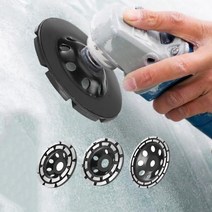 콘크리트 연마 평탄 작업 그라인딩 컵 디스크 연마기, 대형