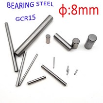 베어링 볼베어링 8mm 퀼 롤러 gcr15 스틸 니들 롤러 롤러 핀 맞춤 전송 샤프트 드라이브 액슬, 120mm 1PC
