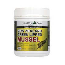 헬시케어 Healthy Care New Zealand Green Lipped Mussel 뉴질랜드 초록잎홍합 250캡슐 1팩, 1개
