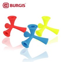 버지스 BURGIS 휘둘러 3단 높이조절 멀티 삼발이 골프티, 블루