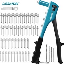 Librton-리벳 건 키트 금속 리벳 개 드릴 비트 헤비 듀티 핸드 터 팝 공구 자동차 용, [01] Blind Rivet Gun Kits, [01] Length .cm, Blind Rivet Gun Kits+Length 25