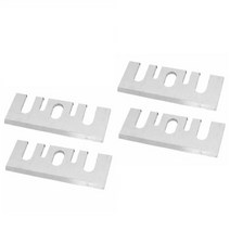 목재기계부품 목공기계 부품 F20A 전동 공구용 전기 대패 블레이드 4 개 82x29x3mm 목공 기계 부품 절단, 한개옵션0