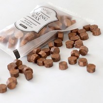 우드 케어 왁스 레트로 팔각형 씰 스탬프 비즈 스크랩북 재료 DIY 공예 봉투 웨딩 엽서 씰링 가방 당 100 개, 40-Red gold