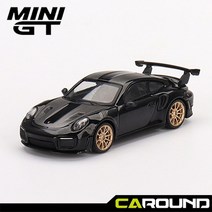 미니지티(401) 1:64 포르쉐 911(991) GT2 RS 터보 Weissach Package - 블랙