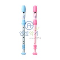 엔젤악기 칼라리코더 AR-S308(G B), 핑크(G)저먼식