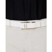 22SS [SWING SUPPORTER]화이트 컴포트 원터치 버클 벨트 HUBE2E313WT, XXX