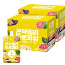 참앤들황토농원 데이앤 트로피칼 곤약젤리 10개입, 4개, 1300ml