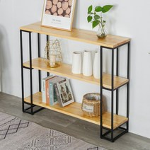 복도 현관 콘솔 장식장 폭좁은 좁고긴 틈새 테이블, 옵션2 - 80 x 25 x 80cm