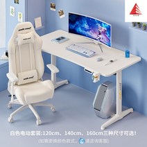 모션 테스크 높이조절책상 높낮이조절책상 책상 전동책상 스탠딩 테이블, 패키지 - 화이트 전동 리프트 + 아이스 스노우, 120x60x75cm