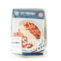 심플리쿡 치즈이불 닭갈비 (냉동), 3개, 940g