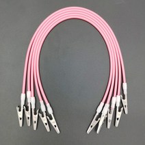 치과스카프클립 치과 턱받이 클립 체인 오토 클레이브 실리콘 환자 스카프 냅킨 홀더 스테인레스 스틸 일회, 07 5pcs black, 한개옵션1