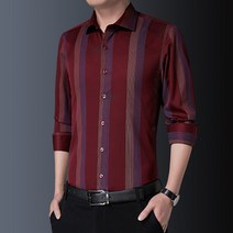 DFMEI 긴팔셔츠 남 슬림화이트 셔츠 남방 남방