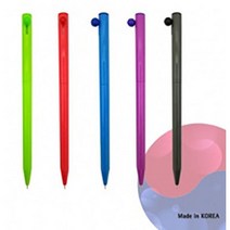 롤리팝 볼펜 판촉 볼펜 소량 단체 맞춤 주문제작 선물 홍보용 인쇄 (100개 이상주문시 인쇄비무료), 연두색, 10개