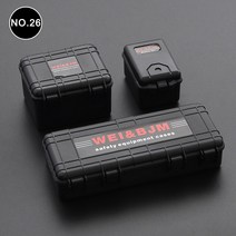 엔진 크레인 RC 자동차 장식용 차고 시리즈 장난감 제리 캔 버킷 배송 케이스 사다리 금속 삽 도구 TRX4 SCX10 WPL ZW 1/10 스케일, 26 N0.26