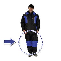 하의 방수 방한복 우비 우의 등산 낚시복 AJ-30013, 5XL(120)