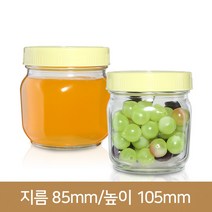 유리병 꿀병 유리꿀병600g (PG), 아이보리, 1개