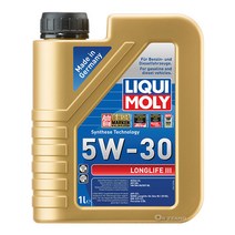 리퀴몰리 롱라이프3 5W30 1L (PN20820) 리퀴몰리 코리아 공식 판매점, 1개