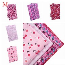 누빔원단 벨보아 털 원단25x22cm 코튼 원단 프린트 천 바느질 퀼트 패치 워크 DIY 의류 수제 액세서리 5, 13 M_01 25X22cm