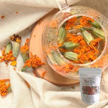 [몸사랑농원] 수제 메리골드 꽃차 25g, 단품, 단품