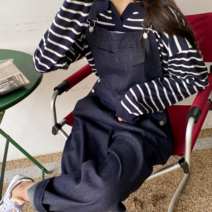 오슈 미니멀 단정한 20대 30대 시밀러룩 단가라 카라 니트