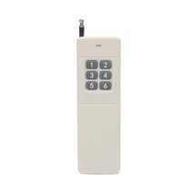 리모컨 찾기 호환 3000m 장거리 높은 전력 1/2/4/6/8/12CH RF 제어 송신기 315 MHz, 04 6 keys
