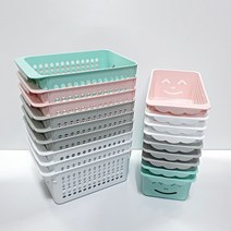 스마일바구니 어린이집 학교 손잡이바구니 바스켓 1호-7호 묶음, 3호 x5p