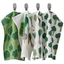 이케아 TORVFLY 주방행주 타올 냅킨 면100% 행주, 행주 그린