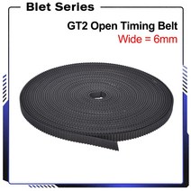 5/10/20M GT2 오픈 타이밍 벨트 고무 2GT 6mm 동기 3D 프린터 액세서리 Ender3 cr10 Ender 3 V2, 01 5M