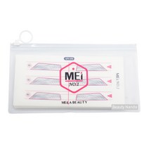 뷰티난다 메이넘버원 MEI 눈썹 스티커 자 반영구화장재료 반영구화장 반영구눈썹 재료, 남자 산형 60쌍, 1개