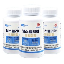 타이거아울렛 인도산 보스웰리아 프리미엄 90정 x 3병 9개월분 최고등급 인도 보스웰릭산 65% 보스벨리아 보수엘리아 추출물 분말 가루 환 정, 단품, 단품