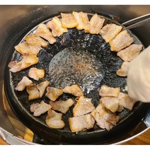 국산 무쇠 철판 솥뚜껑 불판 캠핑 그리들(소 중 사이즈), 소