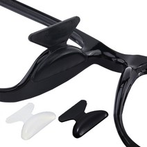 안경흘러내림방지 안경논슬립패드 안경미끄럼방지 안경패드 뿔테코받침 안경코받침 안경코받침패드 안경, 2.5mm 투명