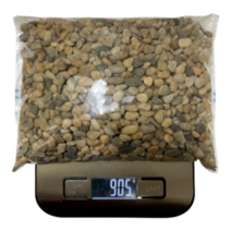 [우야플랜트샵] 수족관 천연모래 조약돌 바닥재세트 혼합색상 8~10mm 900g, 15개