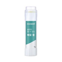 모나미 붙였다뗄수있는 재접착풀 딱풀 메모풀 8g X10