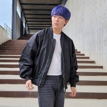 남자 항공점퍼 자켓 마원 MA-1 블루종