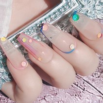 버블스톤 비누방울 거품 유리알스톤 사이즈믹스 버블파츠 네일아트 레진아트, 수량, 08.화이트헤븐