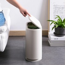 투룸주방 모던인테리어 음식물쓰레기통 예쁜휴지통 호텔 신혼집꾸미기 식당 사무실, 1개, 블랙