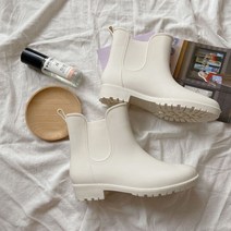 여름 앵글 텃밭 화이트 패션장화 핑크 레인부츠 장마 방수 주말농장 비올때, 245, 블랙